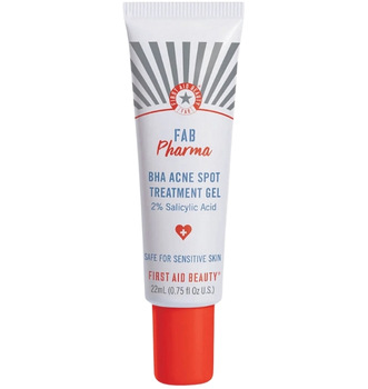 First Aid Beauty FAB Pharma BHA Acne Spot Treatment Gel 2% Salicylic Acid - discontinued
