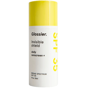 Glossier Invisible Shield Daily Sunscreen + SPF 35 discontinued