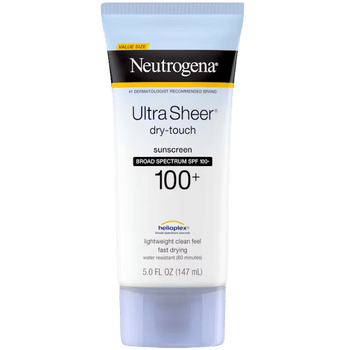 Neutrogena Ultra Sheer Dry-Touch Sunscreen SPF 100 discontinued