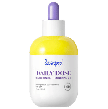 Supergoop! Daily Dose Bioretinol + Mineral SPF 40 discontinued